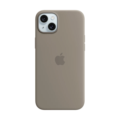 Apple Case Silicone Case with MagSafe Clay for iPhone 15 Plus
